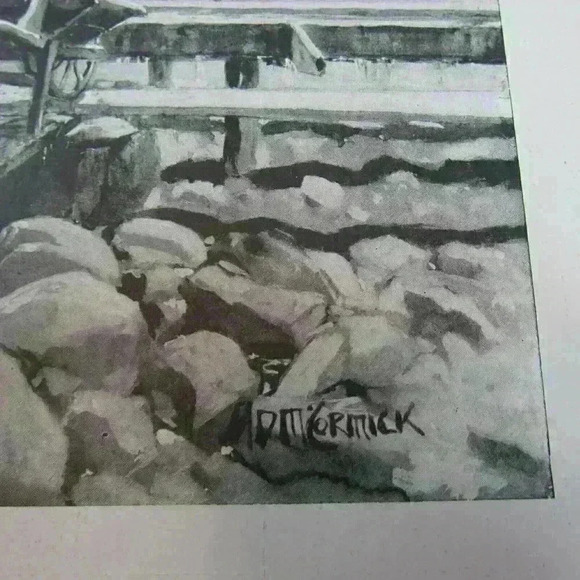 Art Print Canada Gold Mining Euston Klondike Washup Bonanza Creek Antique 1898 - Picture 9 of 10